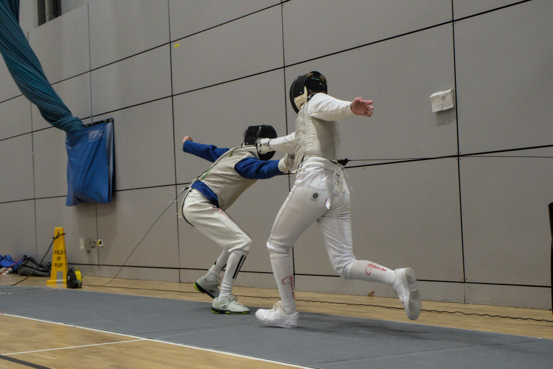 Diamond Blade fencers training