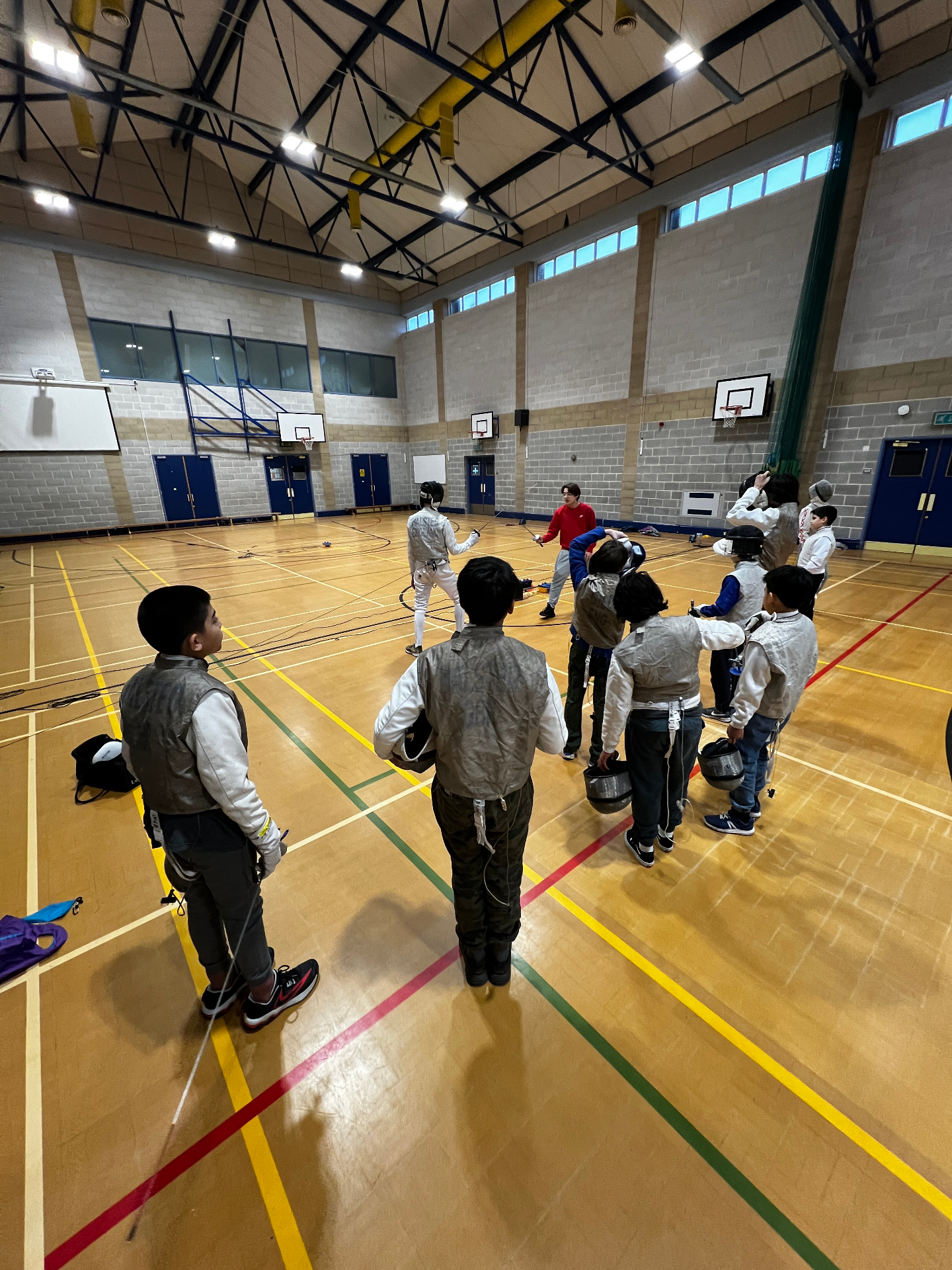 Diamond Blade fencing class