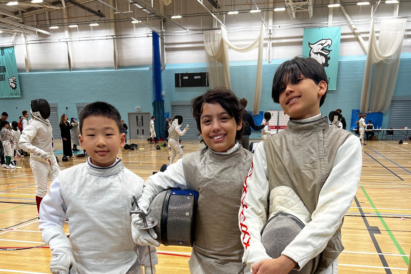 Diamond Blade Fencing training session